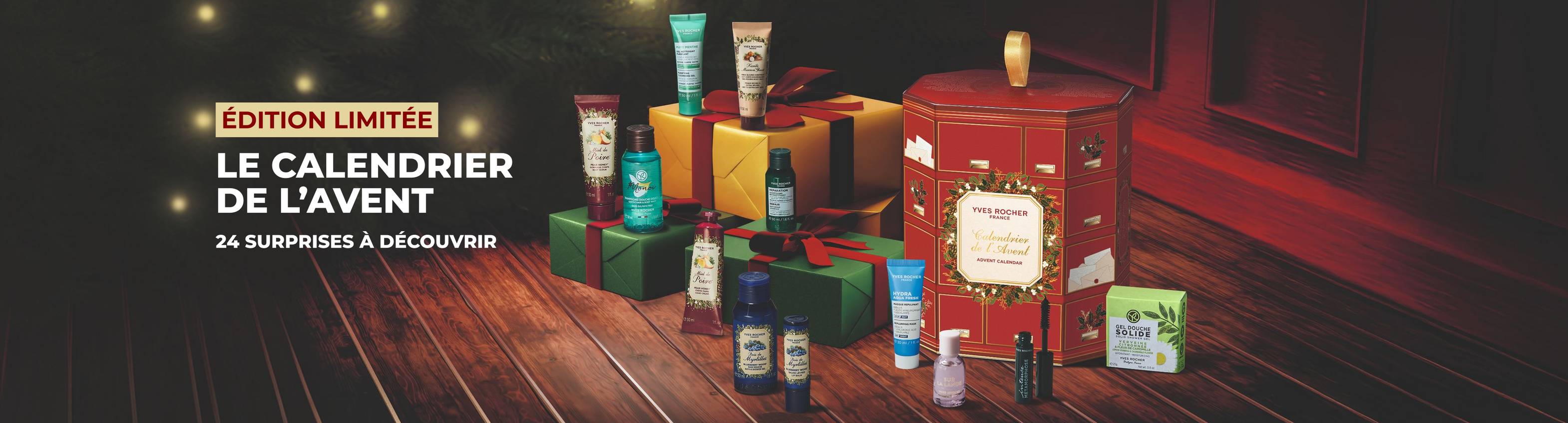 Calendrier de l'Avent Yves Rocher