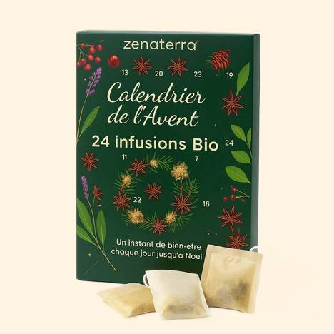 Calendrier De L’avent 24 Tisanes Bio