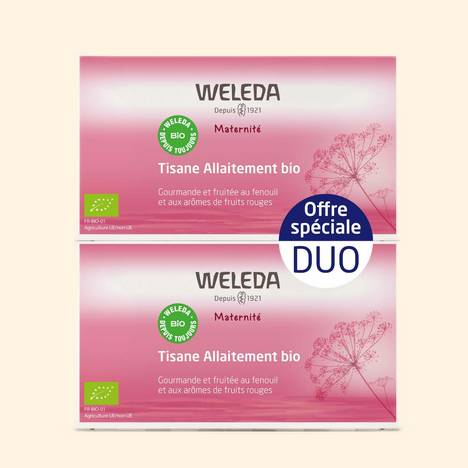Duo Tisane Allaitement Fruits Rouges