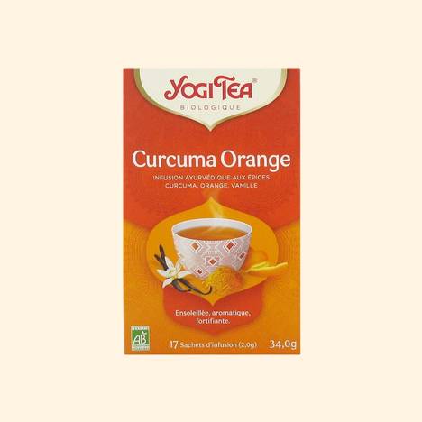 Infusion Ayurvédique Bio Curcuma Orange