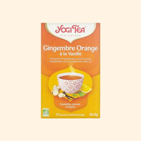 Infusion Bio Gingembre Orange Vanille