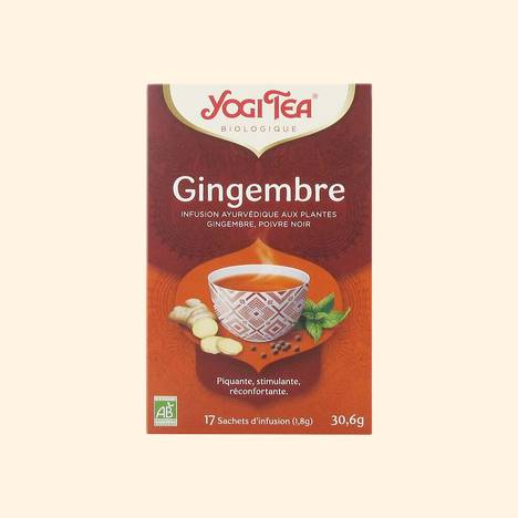 Infusion Bio Stimulante Au Gingembre