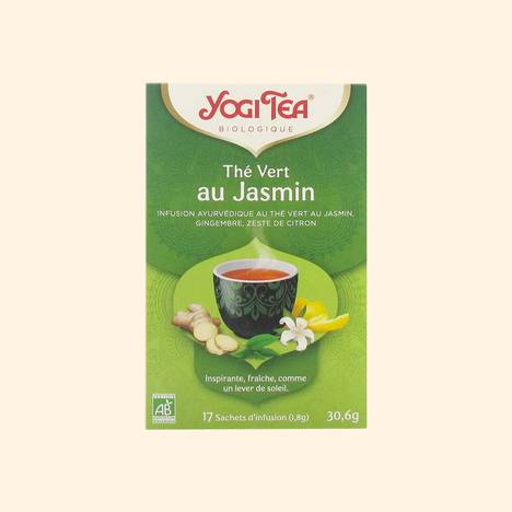 Infusion Thé Vert Au Jasmin Bio Vivifiante