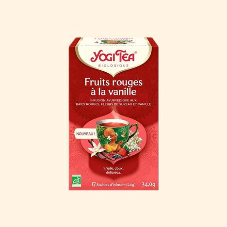 Infusion Bio Aux Fruits Rouges Et Vanille