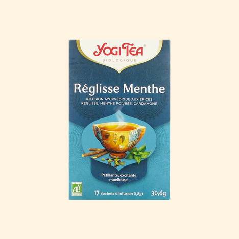 Tisane Bio Réglisse Et Menthe Poivrée