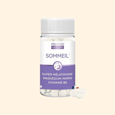 Sommeil -Mélatonine Magnésium Vitamine B6