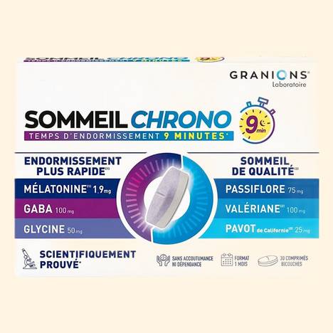 Comprimés Sommeil Endormissement Rapide