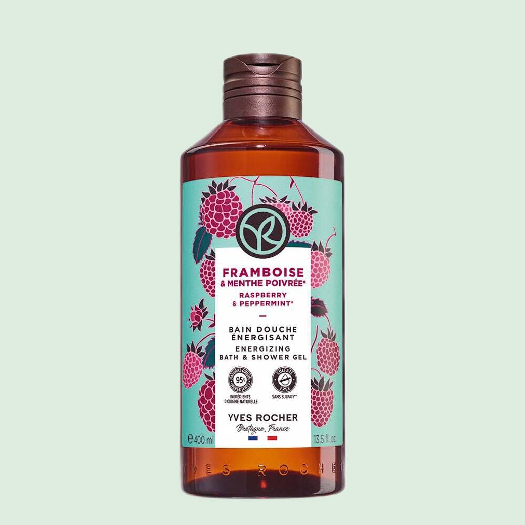 Bain Douche Framboise & Menthe Poivrée