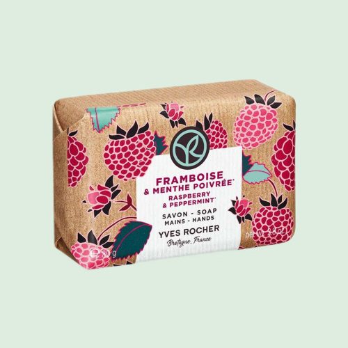 Savon Framboise & Menthe Poivrée