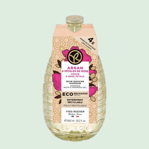 Eco-Recharge Bain Douche Argan & Pétales de Rose