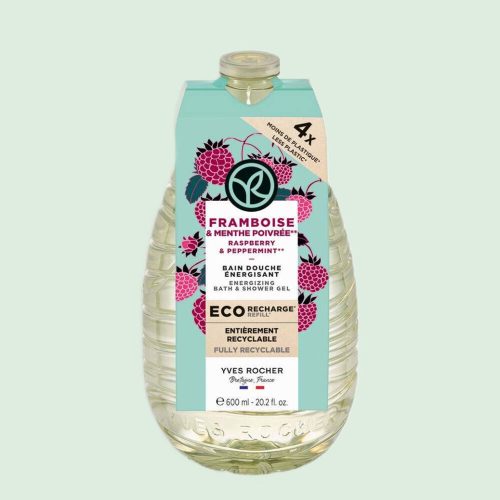 Eco-Recharge Bain Douche Framboise & Menthe Poivrée