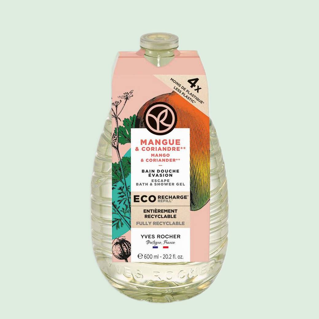 Eco-Recharge Bain Douche Mangue & Coriandre