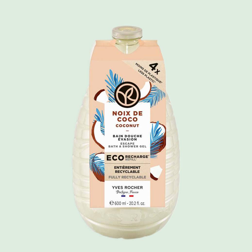 Eco-Recharge Bain Douche Noix de Coco