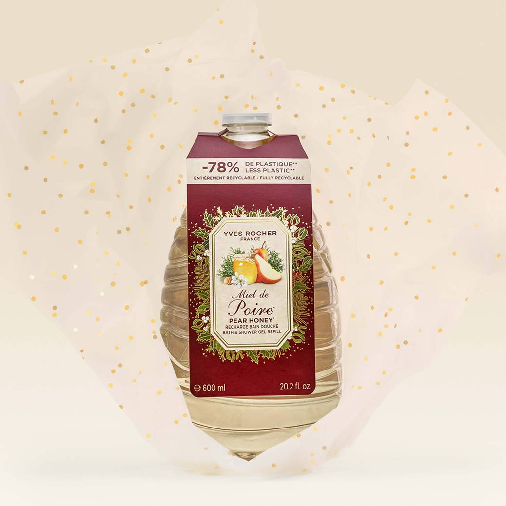Eco-Recharge Bain Douche Miel de Poire