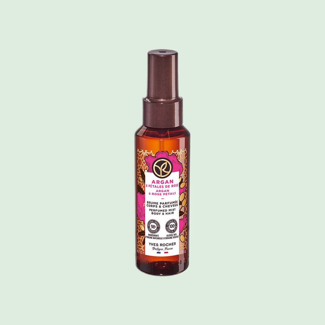 Brume Parfumée Argan et Pétales de Rose