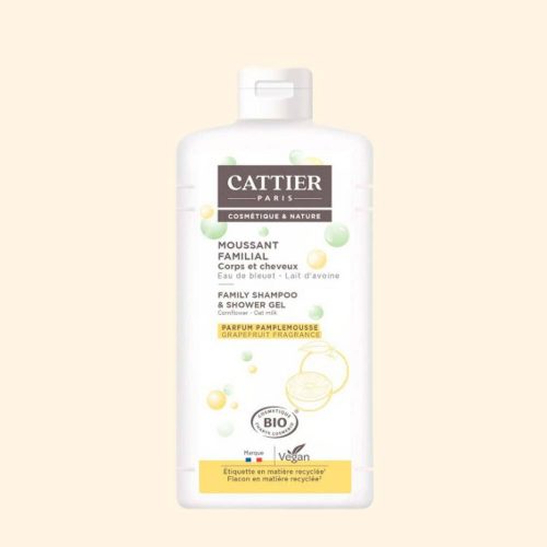 Cattier Moussant Familial Bleuet Lait Avoine
