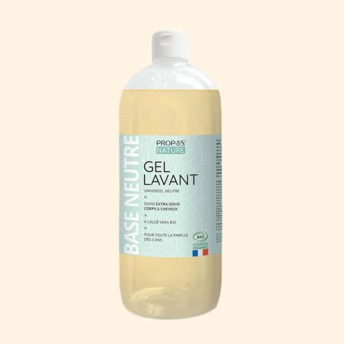 Gel Douche Bio À L'aloe Vera Sans Parfum