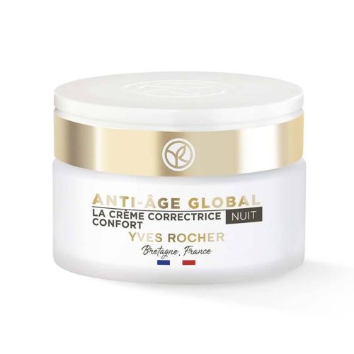 La crème correctrice confort - nuit toutes peaux