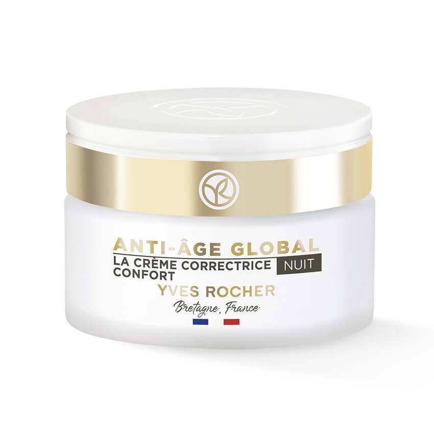 La crème correctrice confort - nuit toutes peaux