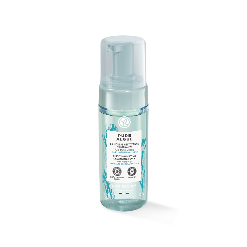 Mousse Nettoyante Oxygénante Pure Algue