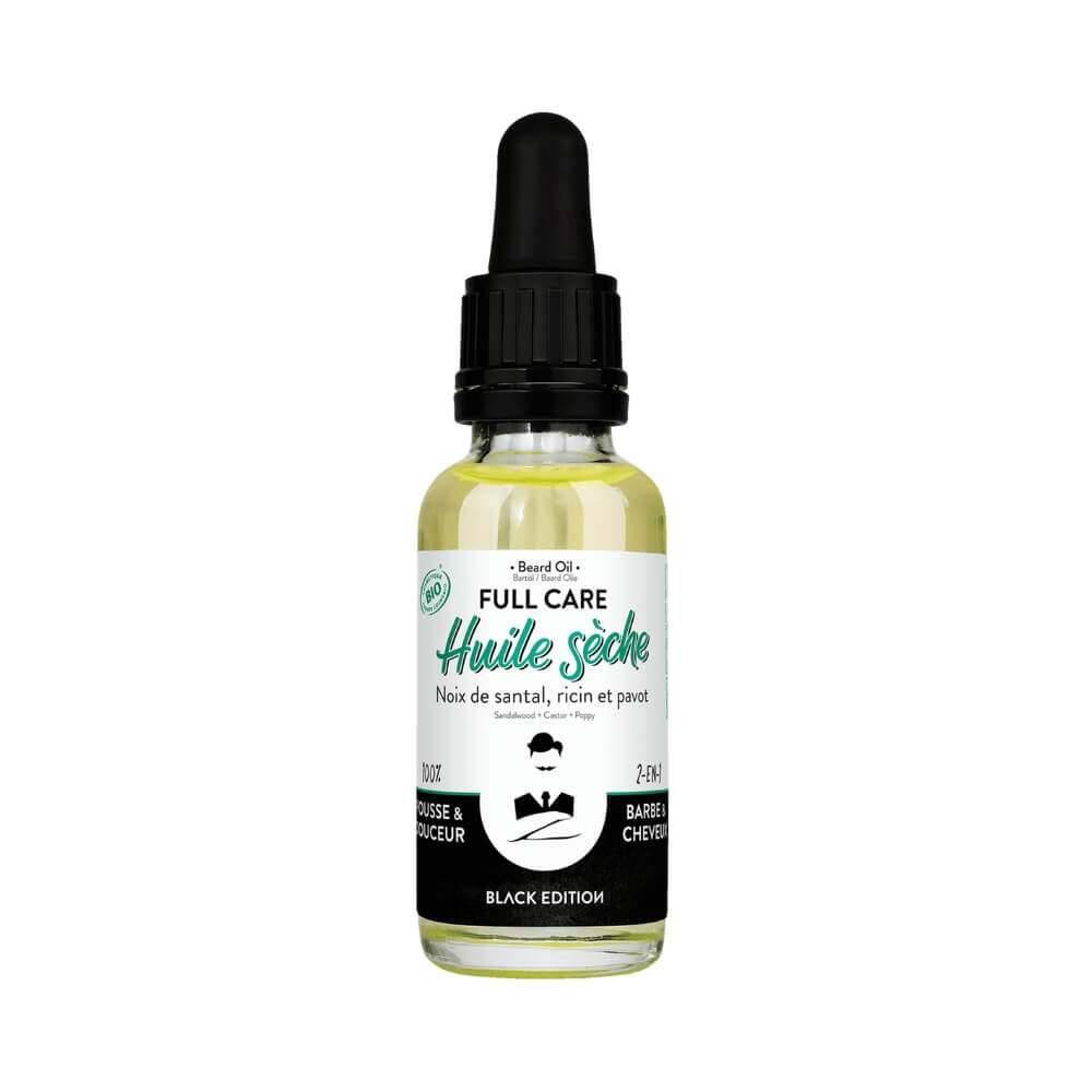 Huile Sèche Barbe & Cheveux - Black Edition
