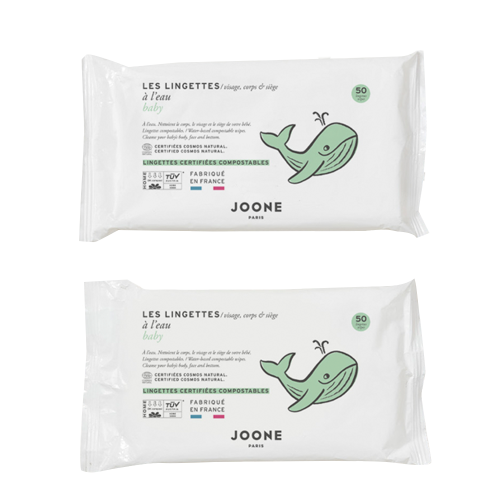 Lingettes À L'eau Compostables x2