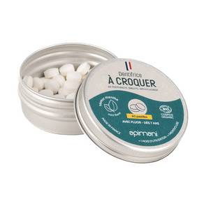 Dentifrice à croquer - 60 pastilles - Menthe