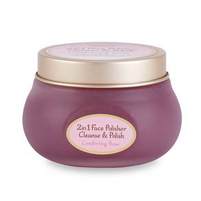 Nettoyant Exfoliant 2 En 1 Visage Rose