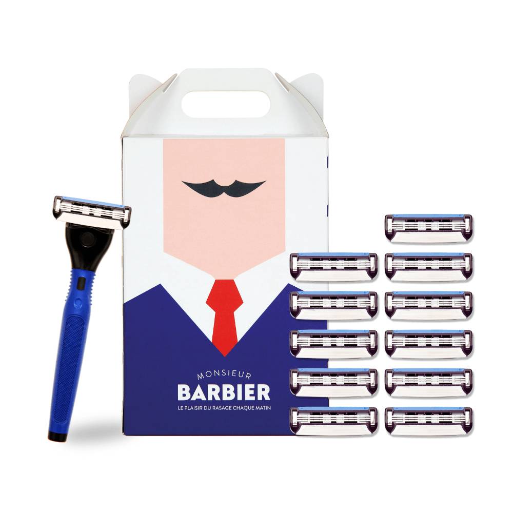 Kit De Rasage L'ambitieux 12 Recharges