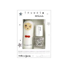 Duo Baume À Lèvres & Vernis À L'eau - Topcoat TRANSPARENT