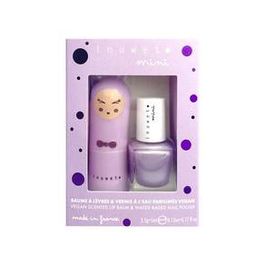 Duo Baume À Lèvres & Vernis À L'eau - Mauve PURPLE
