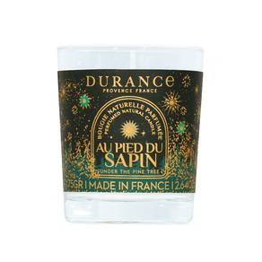 Petite Bougie Parfumée Au Pied Du Sapin